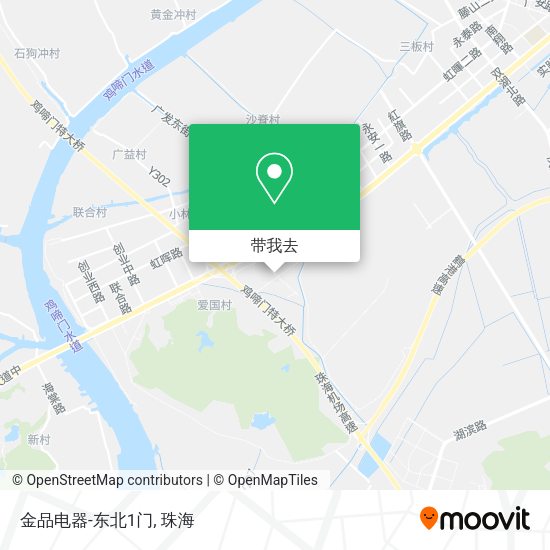 金品电器-东北1门地图
