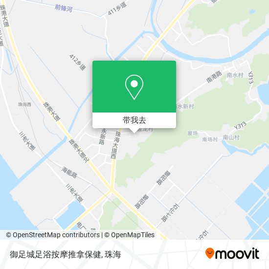 御足城足浴按摩推拿保健地图