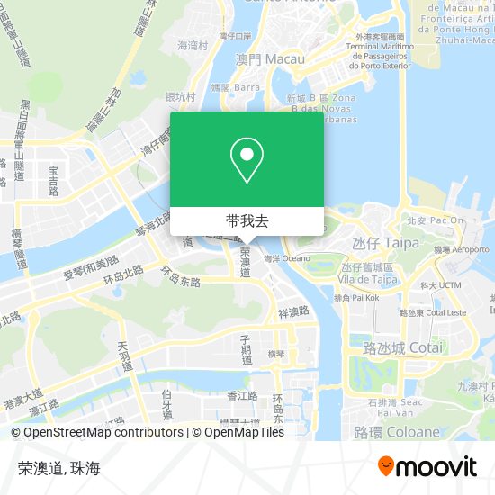 荣澳道地图