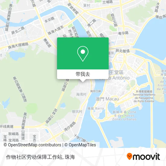 作物社区劳动保障工作站地图
