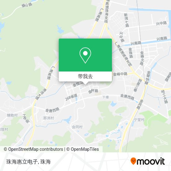 珠海惠立电子地图