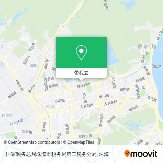 国家税务总局珠海市税务局第二税务分局地图