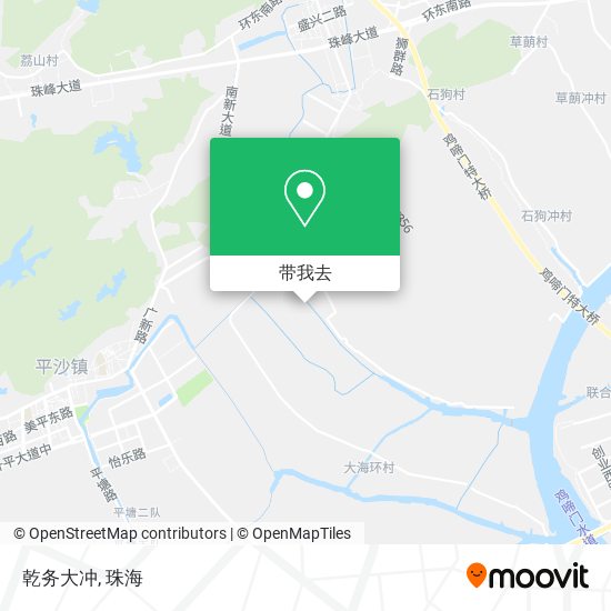 乾务大冲地图