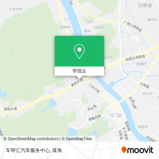 车帮汇汽车服务中心地图