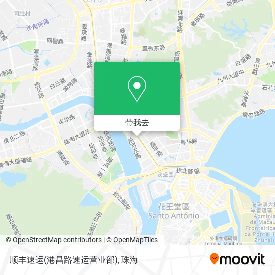 顺丰速运(港昌路速运营业部)地图