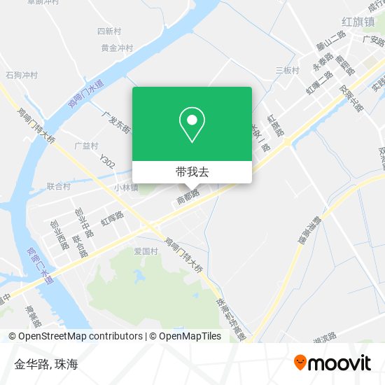 金华路地图