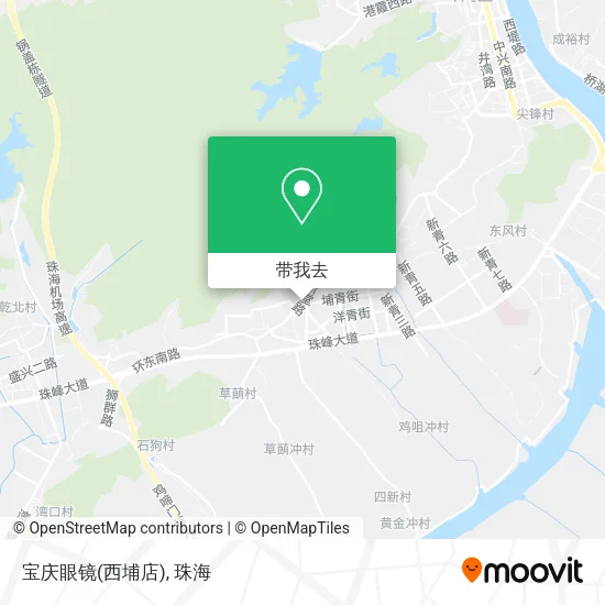 宝庆眼镜(西埔店)地图