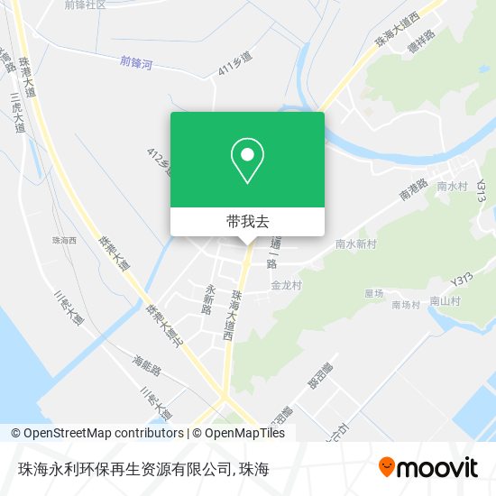 珠海永利环保再生资源有限公司地图
