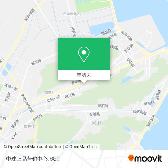 中珠上品营销中心地图