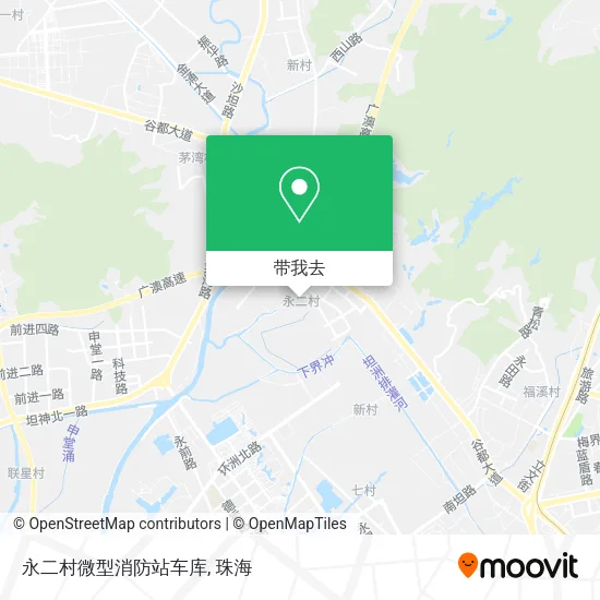 永二村微型消防站车库地图