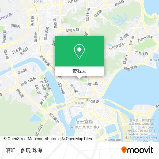 啊旺士多店地图