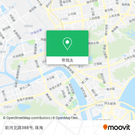 前河北路388号地图