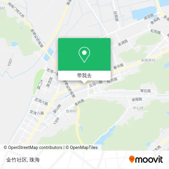 金竹社区地图