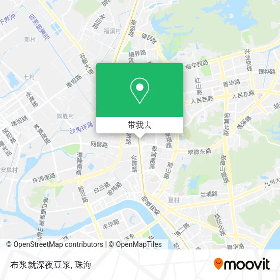 布浆就深夜豆浆地图