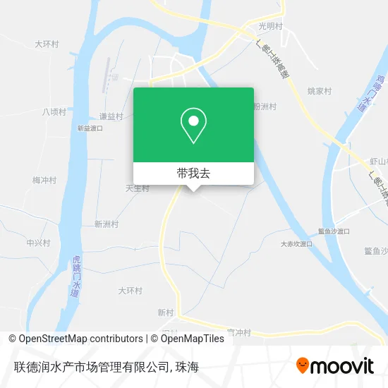 联德润水产市场管理有限公司地图