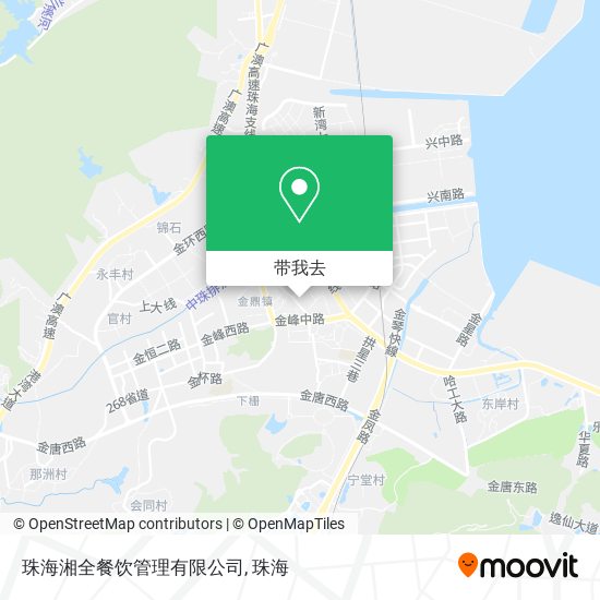 珠海湘全餐饮管理有限公司地图