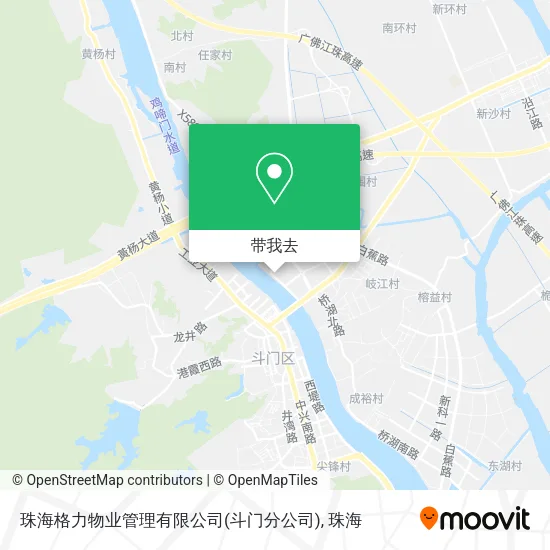 珠海格力物业管理有限公司(斗门分公司)地图