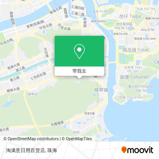 淘满意日用百货店地图