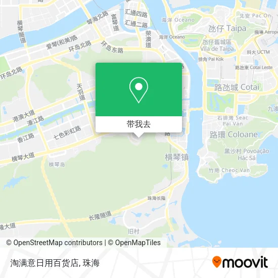 淘满意日用百货店地图
