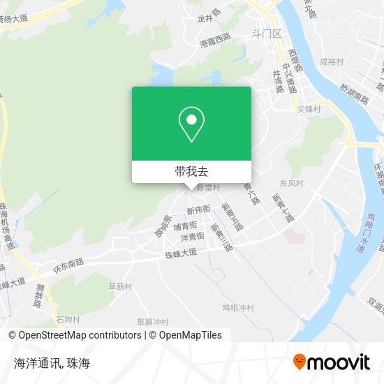海洋通讯地图