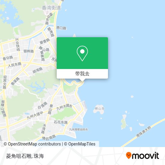 菱角咀石雕地图