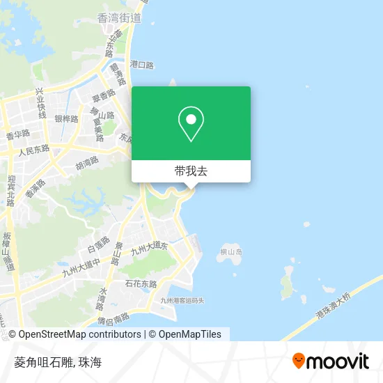 菱角咀石雕地图