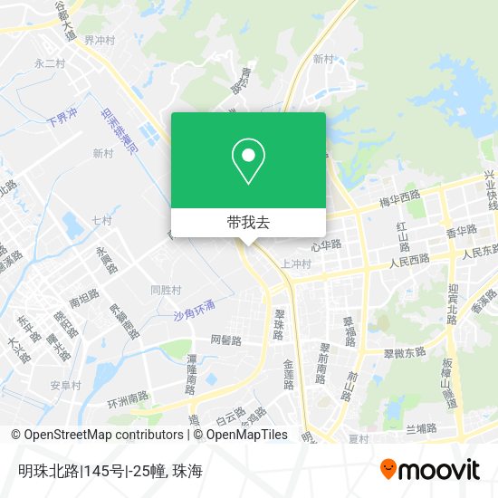 明珠北路|145号|-25幢地图
