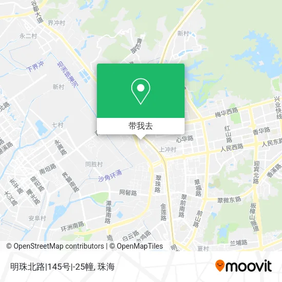 明珠北路|145号|-25幢地图
