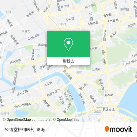 经络堂梧桐医药地图