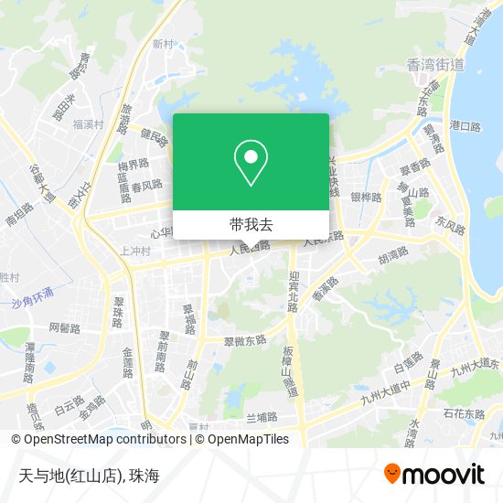 天与地(红山店)地图
