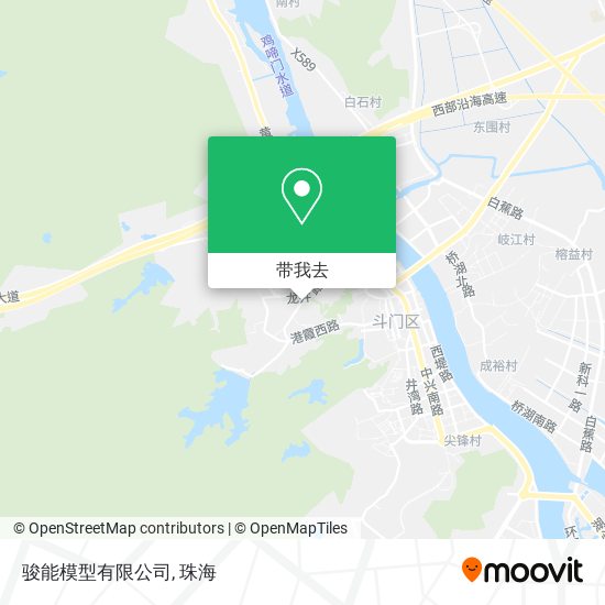 骏能模型有限公司地图