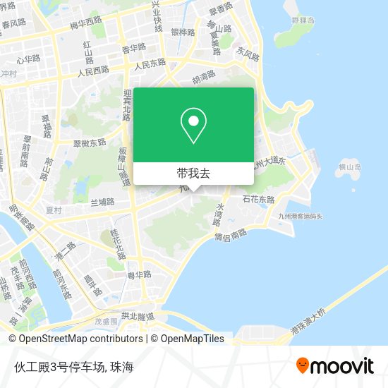 伙工殿3号停车场地图