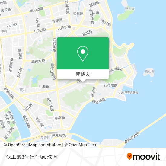 伙工殿3号停车场地图