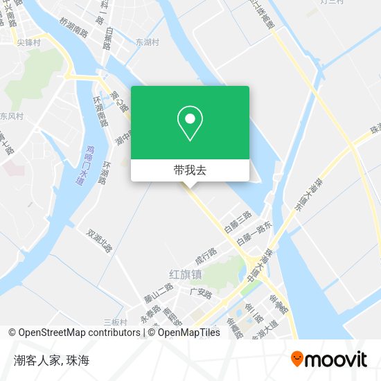 潮客人家地图