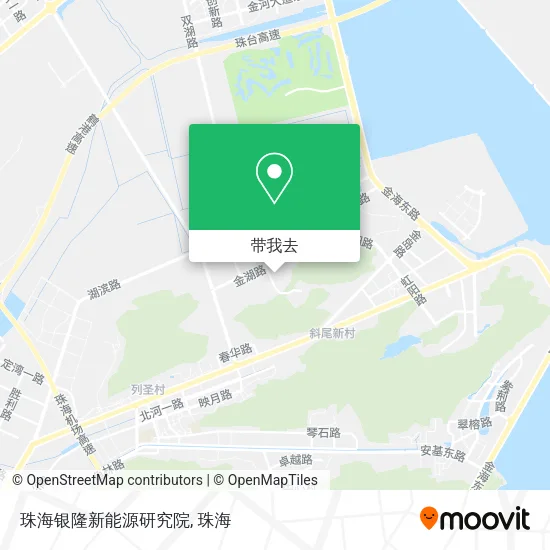 珠海银隆新能源研究院地图
