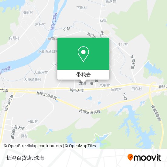 长鸿百货店地图