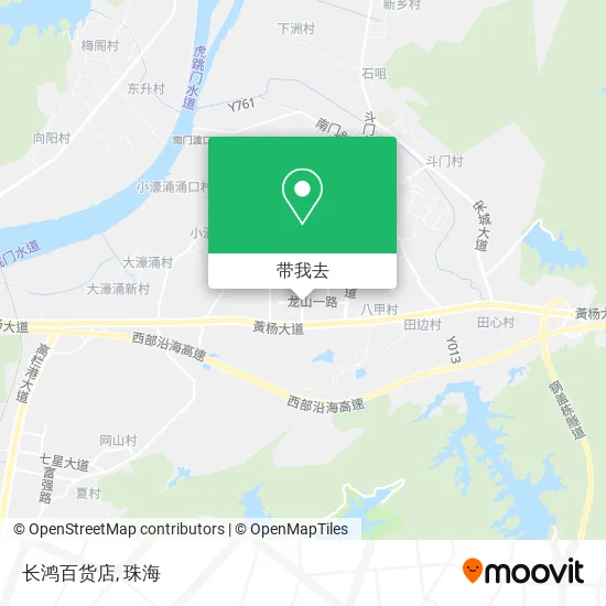 长鸿百货店地图