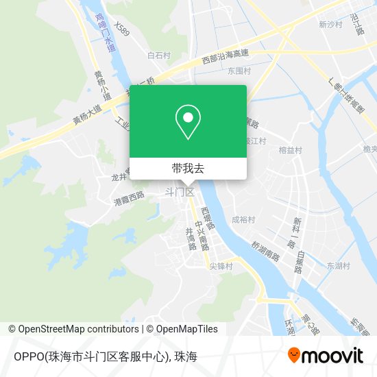 OPPO(珠海市斗门区客服中心)地图