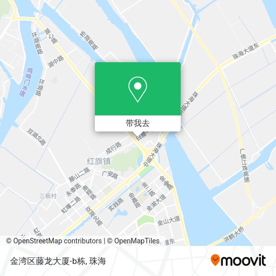 金湾区藤龙大厦-b栋地图