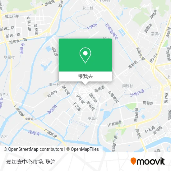 壹加壹中心市场地图