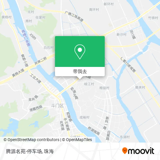 腾源名苑-停车场地图