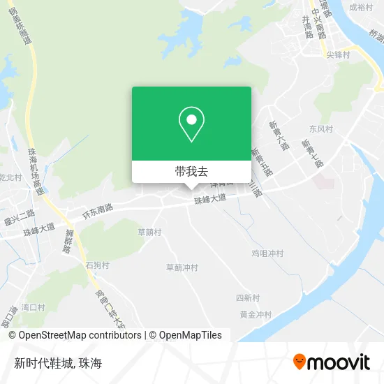 新时代鞋城地图