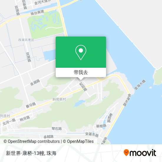 新世界·康桥-13幢地图