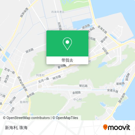 新海利地图