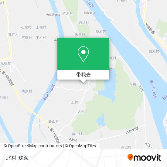 北村地图