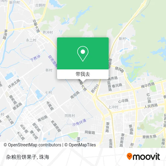 杂粮煎饼果子地图