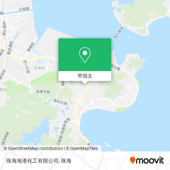 珠海海港化工有限公司地图