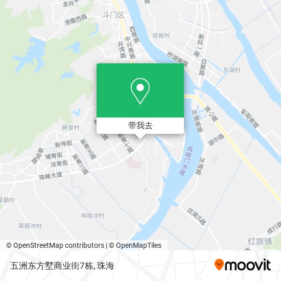 五洲东方墅商业街7栋地图