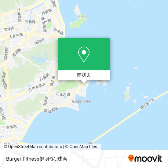 Burger Fitness健身馆地图