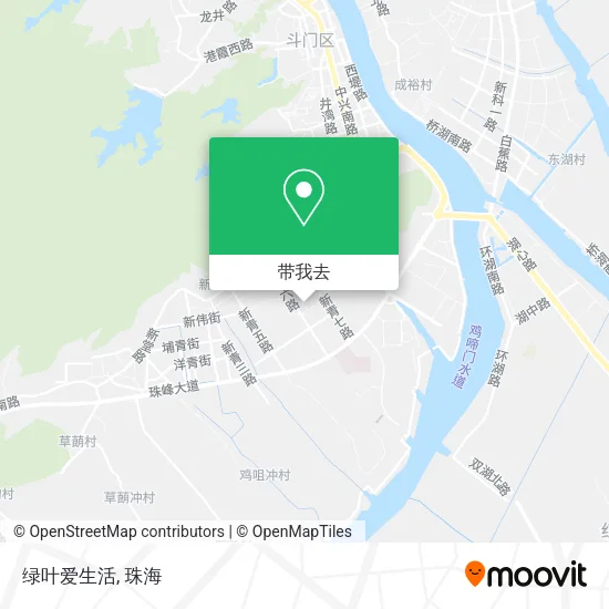 绿叶爱生活地图